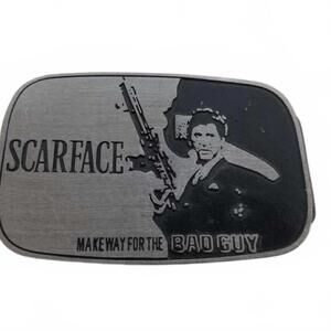 Buckle / Scarface / Tony Montana / Al Pacino Make Way For The Bad Guy